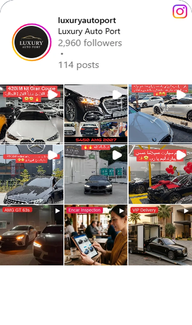 Luxury Auto Potty Instagram Feed